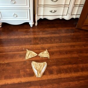 NEW fashion nova clear straps sz L